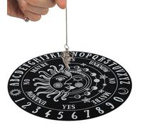 Tavola a pendolo in legno - Bacheca metafisica della divinazione | Consiglio per Stregoneria Forniture per Altare Wiccan, Tegola Altare, Energia Reiki