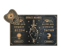 Tavola a pendolo in legno con lettere e numeri per prendere decisioni | Spirit Decorazioni Pendolo Tavola per Bambini, Ragazze, Amici, Regali, 20 x 30 x 0,5 cm