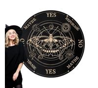 Tavola a pendolo per divinazione e oracoli, in legno, con lettere, decorazioni fantasmi e tavola fantasma, gioco per feste a tema, riunioni