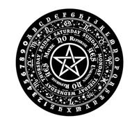 Tavola a Pendolo per la divinazione - Diagrammi metafisici a Pendolo in - Set di Streghe, tavola a Pendolo da, tavola a Pendolo Spirito, Decorazione per Altare, Controllare, Fornitura