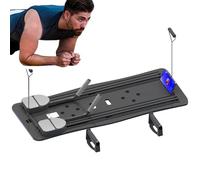Tavola addominale multifunzionale, pilates riforming pieghevole - Attrezzature per la formazione per la pancia | Attrezzature pieghevoli Home Drive con ruote versatili per la forma