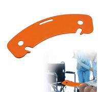 Tavola antiscivolo per sedia a rotelle, per pazienti, per il trasferimento di pazienti o handica dalla sedia a rotelle al letto, nella toilette (arancione)