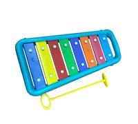 Tavola armonica colorata di glockenspiel a mezzitoni a 8 note con strumento di accordatura a percussione Glockenspiel Strumento A Percussione