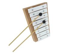 Tavola armonica in metallo a 8 note Bellissimo strumento a percussione Glockenspiel per principianti Glockenspiel Strumento A Percussione