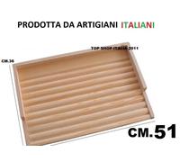 TAVOLA ASSE PER LAVARE CM.51 TAVOLETTA BUCATO LAVATOIO BAGNO LEGNO 9 2024