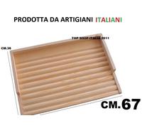 TAVOLA ASSE PER LAVARE CM.67 TAVOLETTA BUCATO LAVATOIO BAGNO LEGNO 9 2024