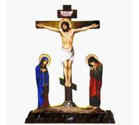 Tavola calvario chiesa piccola crocifissione ortodossa di Gesù Cristo 11,81"