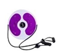 Tavola Core Ab Twister 1 piastra for massaggio sportivo, fitness, body building, disco for torsione della vita, tavola for l'equilibrio(Purple)