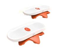 Tavola Core Ab Twister 2 pezzi Ab Twist Board e Waist Twisting Disc for allenamento tonificante in palestra a casa(Orange)