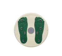 Tavola Core Ab Twister Disco for la torsione della vita, Balance Board for massaggio ai piedi, Giradischi for, Tavola for degli addominali for l'allenamento forza(Green)