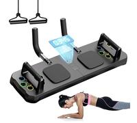 Tavola da allenamento Ab Board, attrezzo da allenamento multifunzione, attrezzo portatile per allenamento con coulisse e timer per ginnastica a casa