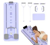 Tavola Da Allenamento Portatile Per Pilates - Core Trainer Pieghevole Multiuso Con Di Fasce Elastiche, Attrezzatura Compatta Per Esercizi Domestici Per Modellare Il Corpo, Allenamento Addomina