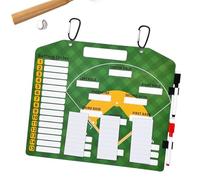 Tavola da baseball | Tavola da baseball su entrambi i lati per baseball - Tavola da piroga da baseball per visualizzare le posizioni dei giocatori per lezioni di baseball, campo di allenamento