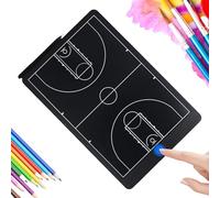 Tavola da basket con schermo LCD, da 40,6 cm, con penna, strumento didattico per allenatori e giocatori