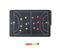 Tavola da calcio LCD con marcatori magnetici per la pianificazione e la visualizzazione della strategia di gioco da parte degli allenatori (pallamano)