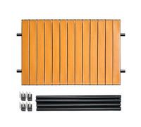 Tavola da campeggio, tavolo da spiaggia | Carro da giardino in metallo - Forniture da picnic portatili da 29,5 x 21,6 pollici, accessori da campeggio da spiaggia robusti per tenda barbecue