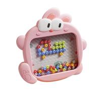 Tavola da disegno 2026 con disegno a forma di animale puntinismo, in ABS, penna a sfera interattiva con motivo, durevole e portatile, adatta per piccoli artisti (15,8 x 15,8 x 2,3 cm)