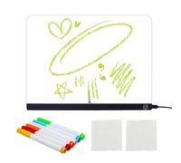 Tavola da disegno a LED, 35 x 26 cm, scatola luminosa portatile per disegno, blocco di tracciamento trasparente, strumento artistico creativo per bambini, adolescenti, professionisti, tavoletta