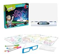 Tavola da disegno a LED - Magic Light Board, Tablet per scrittura 3D | Tavola di tracciamento fluorescente, tavoletta per arti incandescente per bambini, studenti, artisti, disegno, pratica