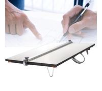 Tavola da disegno A2, strumento di disegno e architettura facilmente regolabile, con righello parallelo, per studenti e professionisti