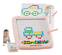 Tavola da disegno magnetica, giocattolo da viaggio, tavola da disegno per bambini, magnetica, 2 in 1, giocattolo per bambini a partire dai 3 anni in su