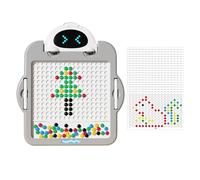 Tavola da disegno: tavole da disegno riutilizzabili interattive, tampone magnetico per pittura riutilizzabile, bordo di scrittura per bambini 3 ai 6 anni, ragazzi, ragazze, compleanni,