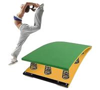 Tavola da ginnastica per Vault - Heavy Duty Pro Curved Spring Board con molla in acciaio e trampolino di salto, design antiscivolo, costruzione durevole per bambini grandi