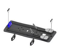 Tavola da guida per pilates, addominale multifunzionale, Core Training Ab Wheel Roller, Mulinello pieghevole multiuso per il dispositivo di allenamento Core, un ottimo allenamento a casa