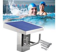 Tavola da immersione professionale, inclinata a 15°, superficie antiscivolo, capacità di carico 250 kg, per piscine interne ed esterne e competizioni