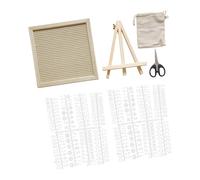 Tavola da lettere in feltro bacheca di menu decorativo con stand per ufficio