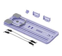 Tavola da Pilates Set di Pilates Reformer, Tavola da Pilates Riforma pieghevole, Tavola scorrevole Pilates Lhanel, scolpisce la tua silhouette(Purple)