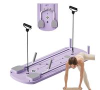 Tavola da pilates - Tavola di riforma compatta per pilates, regolabile per la palestra | Attrezzo da allenamento portatile per pilates | Tavola fitness per allenamento a casa per e flessibile