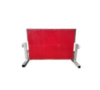 Tavola da ping pong con rimbalzo regolabile a 360°, con strati di gomma e base in metallo, attrezzatura for allenamento individuale for club domestici e scuole(52x34cm)