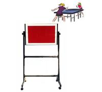 Tavola da rimbalzo da ping pong, per allenarsi da solo, installazione rapida, portatile, nessun partner necessario