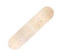 Tavola da skateboard vuota per bambini, in legno non verniciato, per lo sviluppo della creatività, 4 opzioni di formato, 60 cm, senza ruote