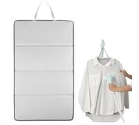 Tavola da stiro pieghevole: stirare pad verticale pieghevole, sopra il calore del cuscino della porta, asse da stiro appeso pad di ferro a vapore ade