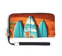 Tavola da surf alla moda di grande capacità su borsa lunga stampata in legno, design interno multi-scomparto - soddisfa le tue diverse esigenze di viaggio