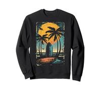 Tavola da Surf Beach Palm Trees Hawaiian-Theme Cool Graphic Felpa