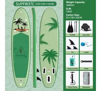 Tavola da Surf FunWater SUP Board Tavola da Paddle Antiscivolo Gonfiabile 320cm