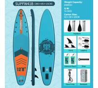 Tavola da Surf FunWater SUP Board Tavola da Paddle Antiscivolo Gonfiabile 320cm