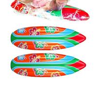 Tavola Da Surf Gonfiabile,2 Pezzi Di Giocattoli Acquatici | Tavola Da Surf Gonfiabile Per Bambini | Per La Spiaggia Estiva, La Piscina All'Aperto, Decorazione, Giardino Posteriore, Gioco