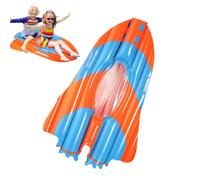 Tavola da Surf Gonfiabile - Airplane Kids Bodyboard | Tavola da Surf Acqua Gonfiabile | Pannello di Nuoto ad acqua | Pieghevole Pieghevole Pad Pad Pad Banda PIÙ per Adulti ATTIVITÀ
