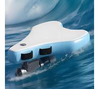 Tavola da surf gonfiabile elettrica motorizzata e scooter subacqueo, bodyboard/paddle board con 700 W, 10 velocità, 3-9 km/h, profondità 40 m, manico a 360°, materiale drop-stitch per piscine, laghi