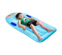 Tavola da surf gonfiabile galleggiante - piscina lounge | giocattolo estivo da nuoto per adulti e bambini, materasso da spiaggia durevole, tavola galleggiante divertente, attrezzatura per feste