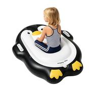 Tavola Da Surf Gonfiabile Per Bambini - Galleggiante Per Piscina Con Pinguini Con Maniglie Di Sicurezza | Bodyboard Portatile Per Spiaggia, Lago E Piscina, Giochi D'acqua Per Ragazzi E Ragazze