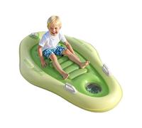 Tavola da surf gonfiabile per bambini, portatile, ergonomica, giocattolo da nuoto, tavola da surf antiscivolo con manici, per ragazze, giardino, all'aperto, prendere il sole, , lago, estate