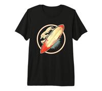 Tavola da Surf Grafica Lezioni di Surf Maglietta Premium