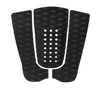 Tavola da surf Grip Pad, 3 Pezzi Tavola da surf Traction Pad Tavola da surf nera Tavola da surf Antiscivolo Traction Pad Tailpad Deck Grip(Nero)