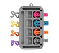 Tavola Delle Attività Per Bambini,Giocattolo Educativo In Silicone Morbido E Di Alimentare,Giocattoli Apprendimento Precoce - Per Bambini Di 1-3 Anni Maschi E Femmine Per Casa Scuola Aula Asilo