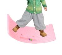 Tavola d'equilibrio per bambini, tavola a dondolo per bambini - Scheda di allenamento oscillante aperta | Tavola per esercizi traballante per ragazzi e ragazze per uso interno, può sostenere fino a 25